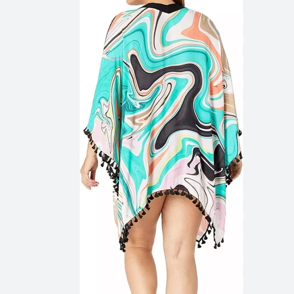 TRINA TURK
Nazare Kimono Cover-Up One size - Picture 3 of 7